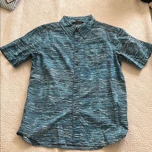 The North Face Blue Casual Button Down Shirt